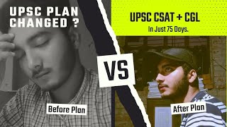 UPSC CSAT with SSC CGL in just 75 Days  Complete Strategy amp Study Plan [upl. by Westleigh]