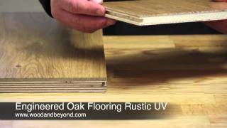 Engineered Oak Flooring Rustic UV Lacquered Review [upl. by Ingeberg]