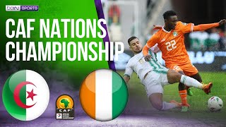 Algeria vs Ivory Coast  AFRICAN NATIONS CHAMPIONSHIP 2022 HIGHLIGHTS  1272023  beIN SPORTS USA [upl. by Norahs687]