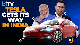 EV Policy Paves Way For Tesla India Entry [upl. by Yelra773]