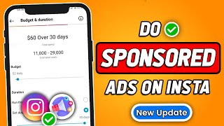 How to do Sponsored Ads on Instagram New Method [upl. by Horatio]