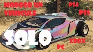 SOLO EASY  COMMENT MODDER UN VEHICULE DANS GTA 5 ONLINE  MERGE CAR TO CAR  PS4 PS5 XBOX PC [upl. by Ilhsa]