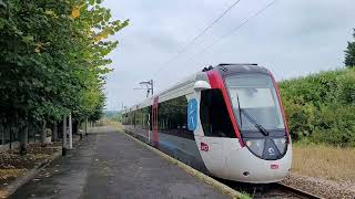 CrécylaChapelle tramtrain nr 315 route P Transilien Esbly  CrécylaChapelle [upl. by Anaeda589]