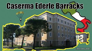 CASERMA EDERLE BARRACKS TOUR VICENZA  ITALY🇺🇸🇮🇹 [upl. by Nerb]