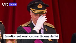 Het Nationaal Defilé in beeld van koningskinderen tot nieuwe F35 [upl. by Nonnaihr]