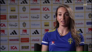 Kosovare Asllani about her new club London City Lionesses [upl. by Gough874]