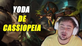 A FAMOSA CASSIOPEIA DO YODA NO LOL  Lives do Yoda [upl. by Wilda]