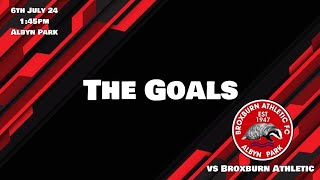 THE GOALS  Broxburn Athletic 16 Bonnyrigg Rose [upl. by Ellekim]