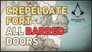 All Crepelgate Fort Barred Doors Assassins Creed Valhalla [upl. by Yrrad]