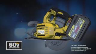 How DEWALT® FLEXVOLT® 20V60V MAX Batteries Work [upl. by Mikiso538]