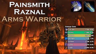 Mythic Painsmith Raznal  Kyrian Arms Warrior Pov [upl. by Onek]