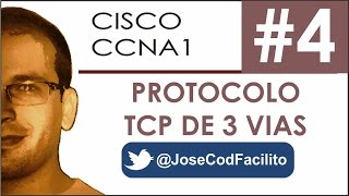 Protocolo TCP de 3 Vias y Finalización de comunicación  CCNA1  04 JoseCodFacilito [upl. by Acisey]