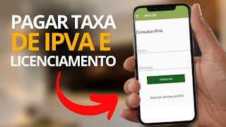 COMO PAGAR O IPVA DA SUA MOTO OU CARRO PELO CELULAR [upl. by Kelda666]