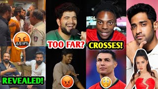 He went TOO FAR Samay Raina Indias got Latent gets HATE 😡 Ajaz Vs Rajveer Speed CROSSES Ronaldo [upl. by Safier567]