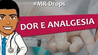 DOR conceito classificações e avaliação e ANALGESIA AINEs Opiáceos e Adjuvantes [upl. by Hakkeber]