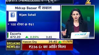 Midcap Bazar Hold HOEC Marksans Pharma and Sell Ugar Sugar Stocks [upl. by Dona54]