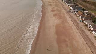 Pagham Beach after the storms and some face in the shingle very surreal [upl. by Sotnas]