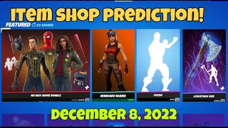 December 8 2022  Fortnite Item Shop Prediction [upl. by Iseabal]