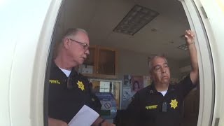 VIDEO Espanola Police serve Rio Arriba County Sheriff with search warrant [upl. by Vivianna]