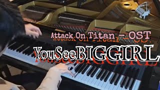 YouSeeBIGGIRL  Attack On Titan OST Animenz Arrangement [upl. by Bill]