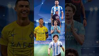 cr7 ronaldo messi wwe de brayne Maradona [upl. by Ehcor]