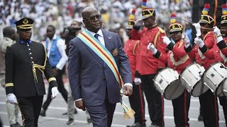 Congo giura il presidente Tshisekedi al suo secondo mandato [upl. by Latsryc]