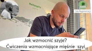 Jak wzmocnić szyję  ćwiczenia na mięśnie szyi [upl. by Sileas]