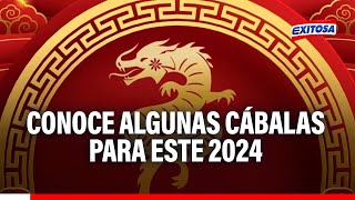 🔴🔵¡Año del Dragón Conoce algunas de las cábalas para recibir este 2024 [upl. by Nahaj]