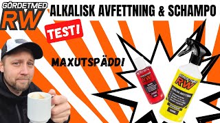 Testar Gör Det Med RW Alkalisk avfettning och schampo Maxutspädd [upl. by Jordon2]