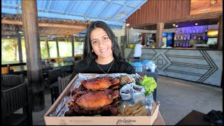 අපි ගාල්ලෙ ගියා  Trip to Galle ❤️  Seafood Lunch at Beachfront Hotel 🦀 [upl. by Bullis262]