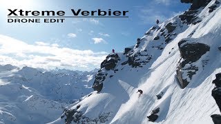 Xtreme Verbier 2018  FWT finals  Drone aerial footage [upl. by Daren826]