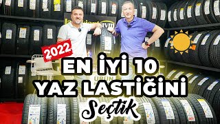 2022nin En İyi 10 Yaz Lastiği  20555R16 Lastik Tavsiyesi  Lastik Etiket Değerleri [upl. by Adnaram29]