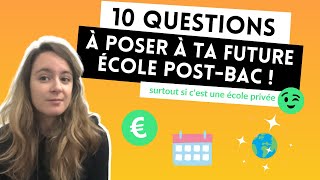 Comment choisir son école postbac [upl. by Cattier]