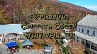 Exploring Griffith Creek around Mountain Willow Manor Tennessee 11142019 [upl. by Tezile]