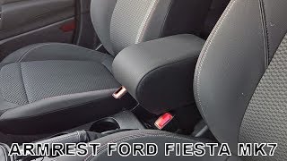 FORD FIESTA MK7 ARMREST MITTELARMLEHNE ACCOUDOIR BRACCIOLO [upl. by Hoon]