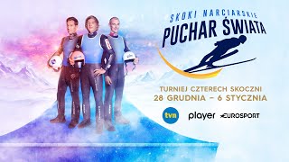 TURNIEJ CZTERECH SKOCZNI OD 29 GRUDNIA W TVN EUROSPORT I PLAYERPL 🎿 [upl. by Rexanne]