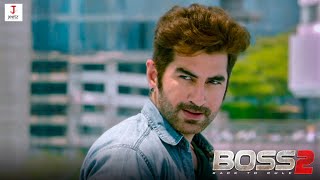 Boss 2  Movie Scene  Jeet Shubhashree Nusraat Faria  Baba Yadav [upl. by Ecineg970]