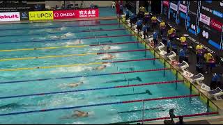 THOMAS CECCON WSC Singapore 2024 100 backstroke heat 5164 [upl. by Aehtrod]