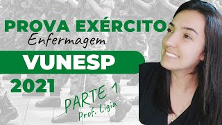 Prova do Exército  Enfermagem  Parte 1 [upl. by Lauree]