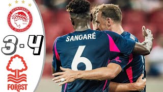 Nottingham Forest vs Olympiacos 43 All Goals amp Highlights  Friendly Match 2024 [upl. by Nnave]