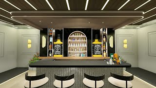 Bar Interior Design Idea  BAR DESIGN [upl. by Rebbecca]