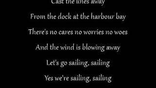 Mike Oldfield Sailing Lyrics [upl. by Aleyak]