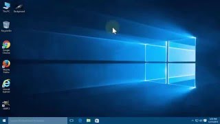 How to change desktop background image in Windows 10  Tutorial [upl. by Arrac]