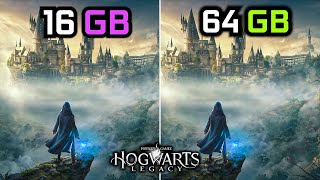 Hogwarts Legacy  16GB vs 64GB RAM [upl. by Issie]