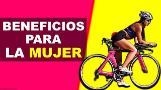 5 BENEFICIOS DEL CICLISMO PARA LA MUJER │ Consejos de Ciclismo [upl. by Jerome958]