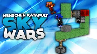 MLG KATAPULT ACTION  Minecraft Sky Wars  DieBuddiesZocken [upl. by Anaili]