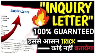 Inquiry Letter Class 10  English Class 10 Term 2 [upl. by Dupin790]