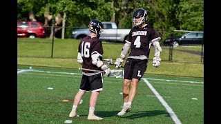 Longmeadow boys lacrosse beats Medfield in DII state semifinals [upl. by Barbarese924]