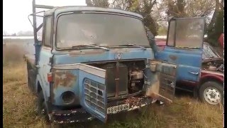 REMISE EN ROUTE DUN BERLIET GAK 50 APRES 20 ANS DARRET [upl. by Etennaej717]