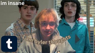 scrolling through the byler tag AGAIN [upl. by Atinauq]